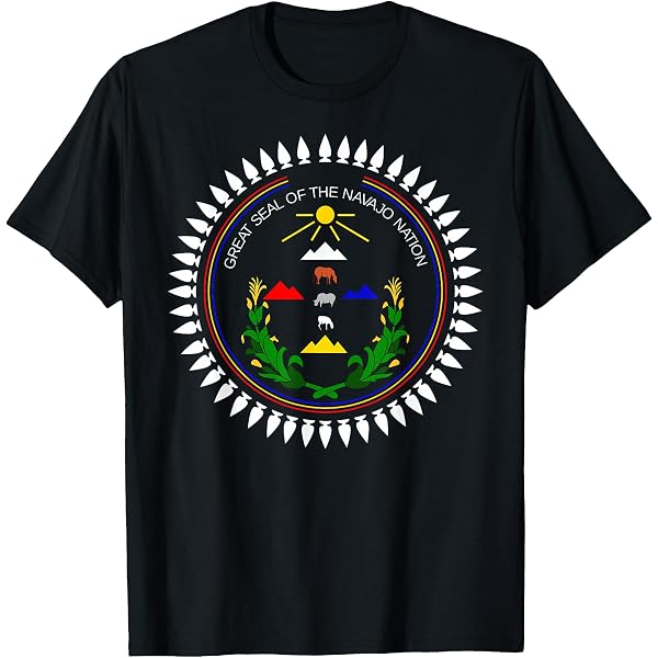 Amazon.com: Navajo Nation Flag Native American Tribe Indians T